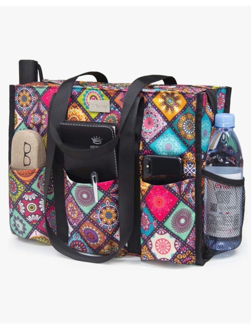 Top Design Waterproof Tote Bag with multiple pockets